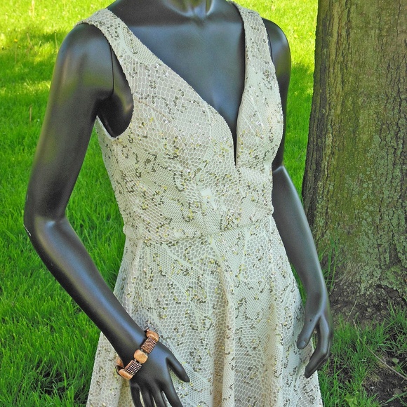 bailey blue sequin dress